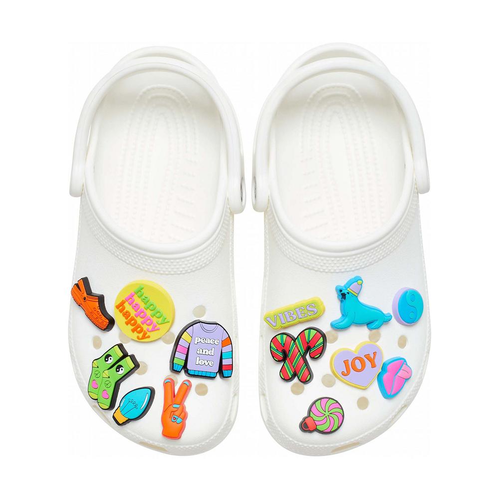 Clips Jibbitz Crocs Peace and Love 13 Calendar Femme Multicolore | France 0413VRWD